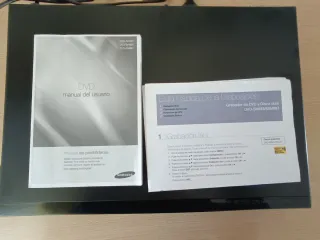 Grabador DVD Samsung SH-893 y mando a distància.
