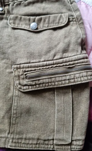 Gonna cargo marrone donna