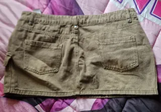 Gonna cargo marrone donna