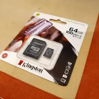 Kingston Micro SD 64GB c/ Adaptador SD
