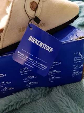 Birkenstock Boston Tam 38 Bege