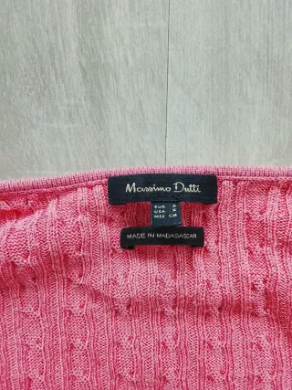 Jersey Massimo Dutti Mujer Rosa
