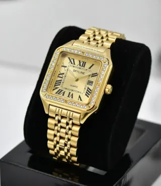 Reloj Skyline Chapado Oro 18k