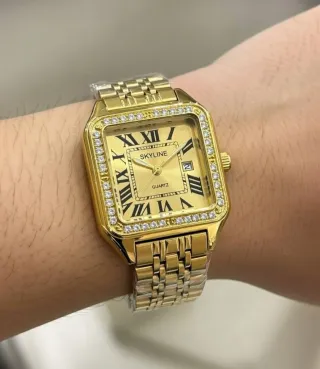 Reloj Skyline Chapado Oro 18k