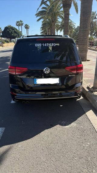 VOLKSWAGEN TOURAN R LINE 2018 7 PLAZAS AUTOMATICO