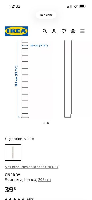 Estantería para CDs