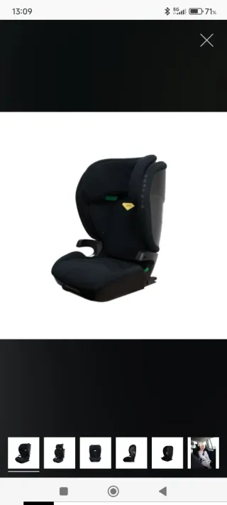 Silla coche AXKID gris No envio