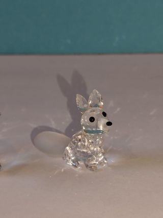 Swarovski Coppia Capra e Volpe Cristallo