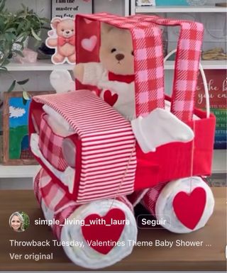 Tarta de pañales 3 pisos