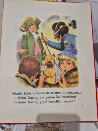 2 libros colección rojo y azul de Nacho