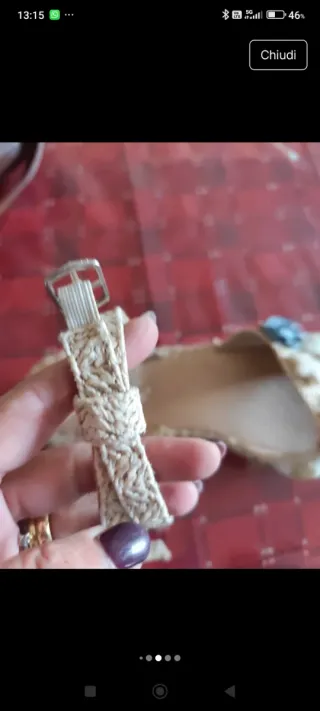 Sandali donna beige multicolor con fiori