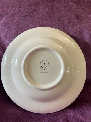 Plato La Cartuja de Sevilla