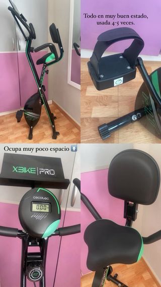 Bicicleta Estática XBIKE PRO FIT Plegable