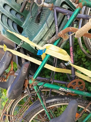 4 bicicleta por 80 negociables