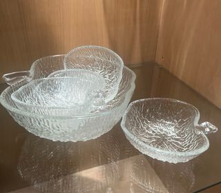 Juego macedonia cristal manzana