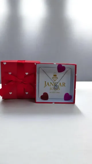 Collar Corazón Jancar Acero 316L
