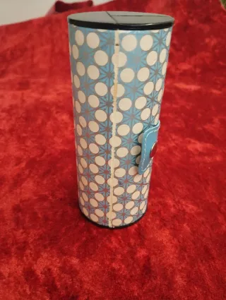 Estuche Maquillaje de viaje Vintage Negro y Turque