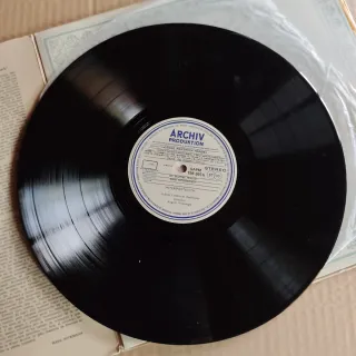 Vinilo LP Water Musik Handel Archiv Produktion