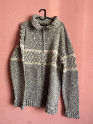 Chaqueta GIOVE lana hombre gris