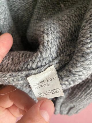 Chaqueta GIOVE lana hombre gris