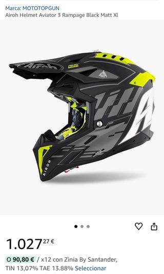 Airoh Aviator 3 Casco Motocross enduro