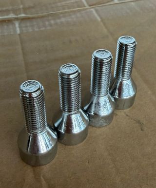 Tornillos antirrobo Zillon Alloy Wheels 12x1.5