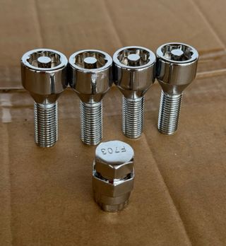 Tornillos antirrobo Zillon Alloy Wheels 12x1.5