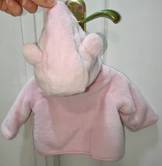 Abrigo rosa bebé 1-3 meses El Corte Inglés