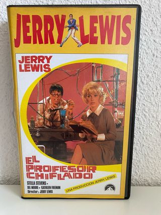 VHS El Profesor Chiflado (Jerry Lewis) Coleccionis