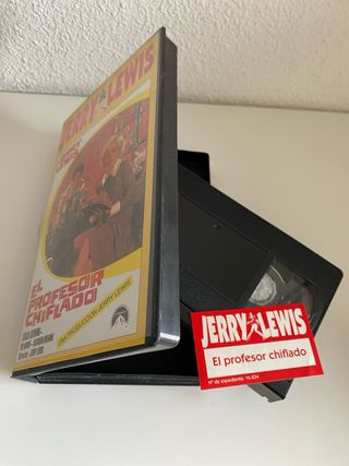 VHS El Profesor Chiflado (Jerry Lewis) Coleccionis