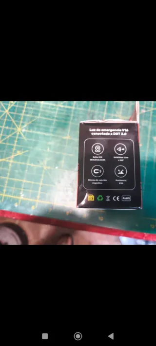 Balizas V16 homologado DGT geolocalizable HRFLECT