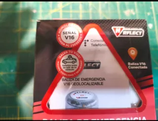 Balizas V16 homologado DGT geolocalizable HRFLECT