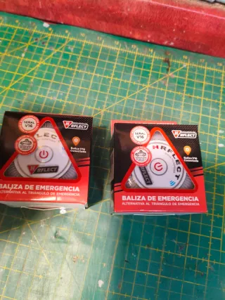 Balizas V16 homologado DGT geolocalizable HRFLECT