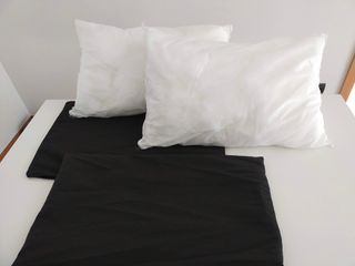 2 Cojines Ikea Negro 40x60 cm