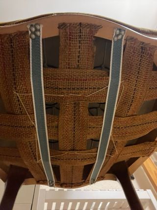 Pack 2 Sillas Vintage Ratán y Terciopelo