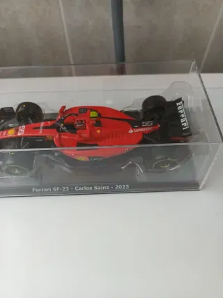 2 Coches F1 Ferrari Burago 1:24