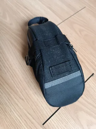 Bolsa sillín bicicleta negra