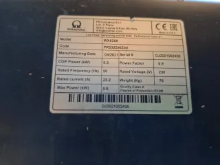 Generador Eléctrico Pramac WX6200