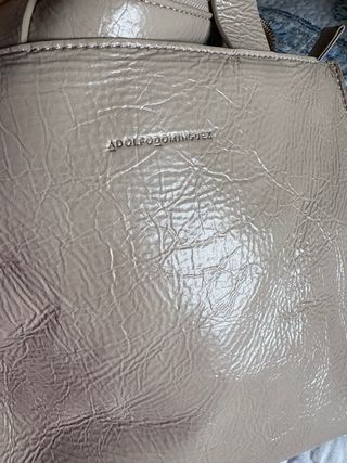 Bolso Adolfo Dominguez Beige