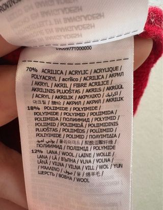 Golfino bimbi rosso con orsetto