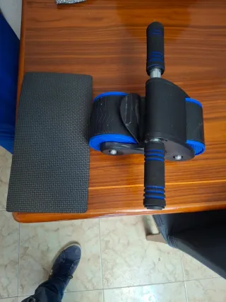 Rueda Abdominal + Esterilla Fitness