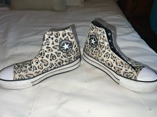 Converse plataforma leopardo T34