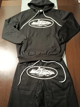 Replica Chándal Corteiz Negro