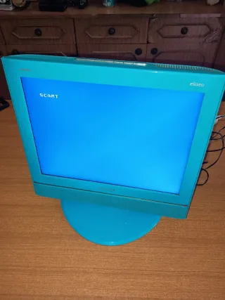 TV Retro Celeste HDMI SCART RGB