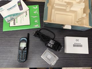 Motorola Timeport Caja y Accesorios