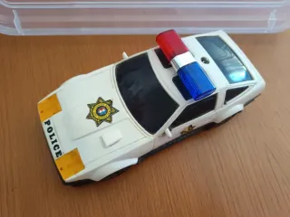 coche policia luz y sonido
