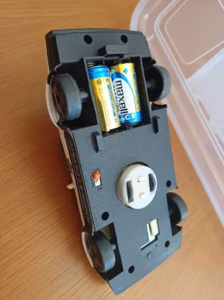 coche policia luz y sonido