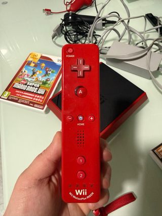 Nintendo Wii Mini Roja y Negra