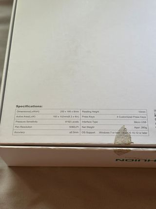 Tableta Gráfica Huion HS64