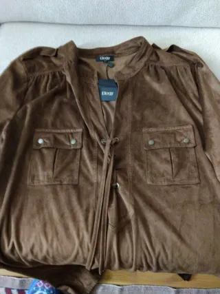 Vestido Elogy imitación ante